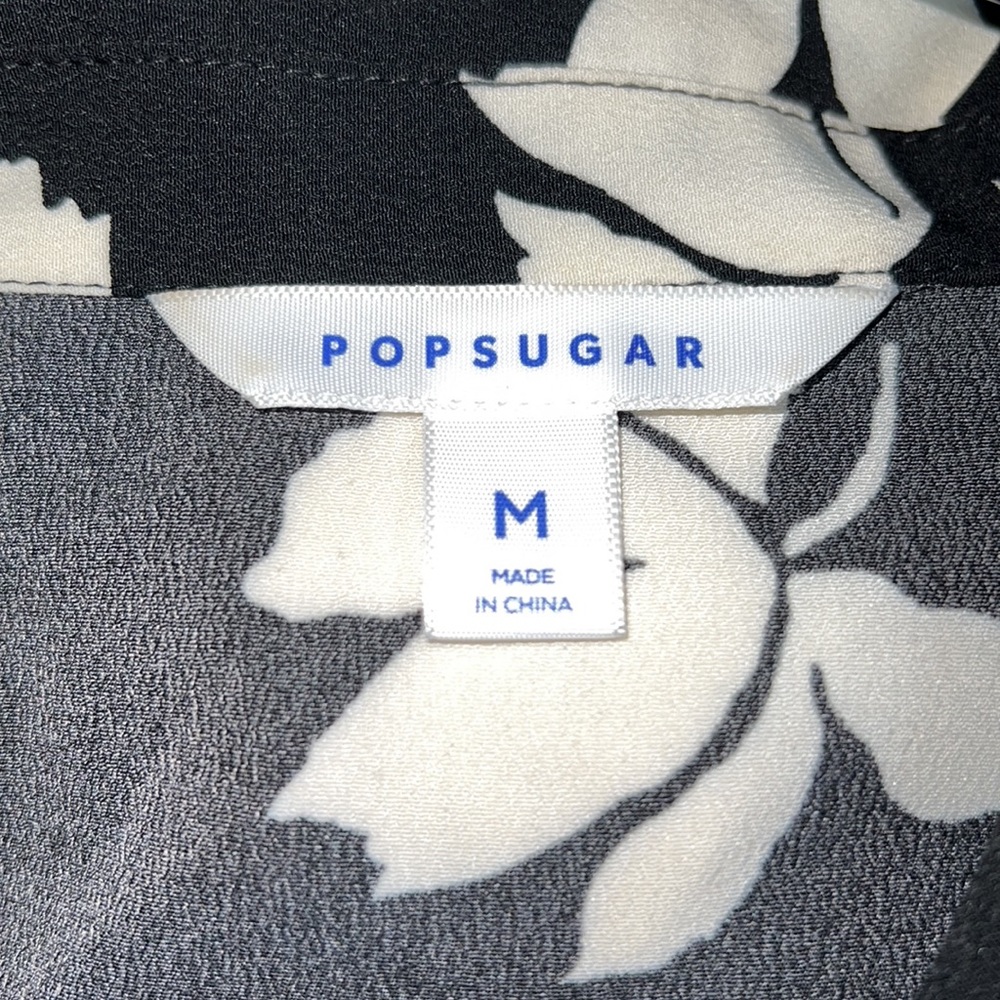 Pop sugar Black Floral dress - Picture 7 of 7